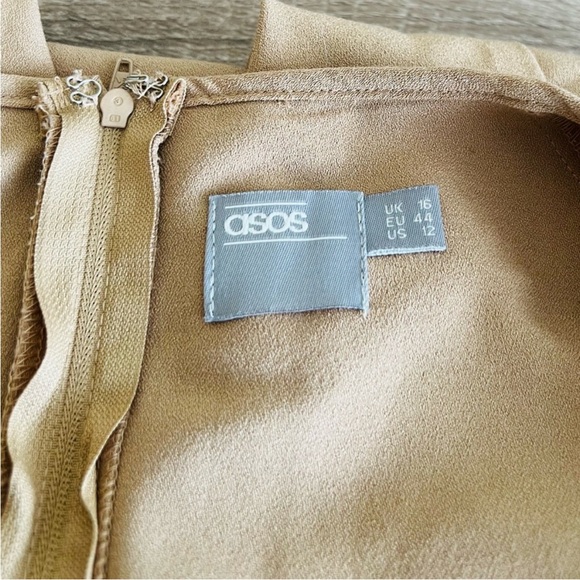 ASOS Tan Dress - Picture 5 of 6